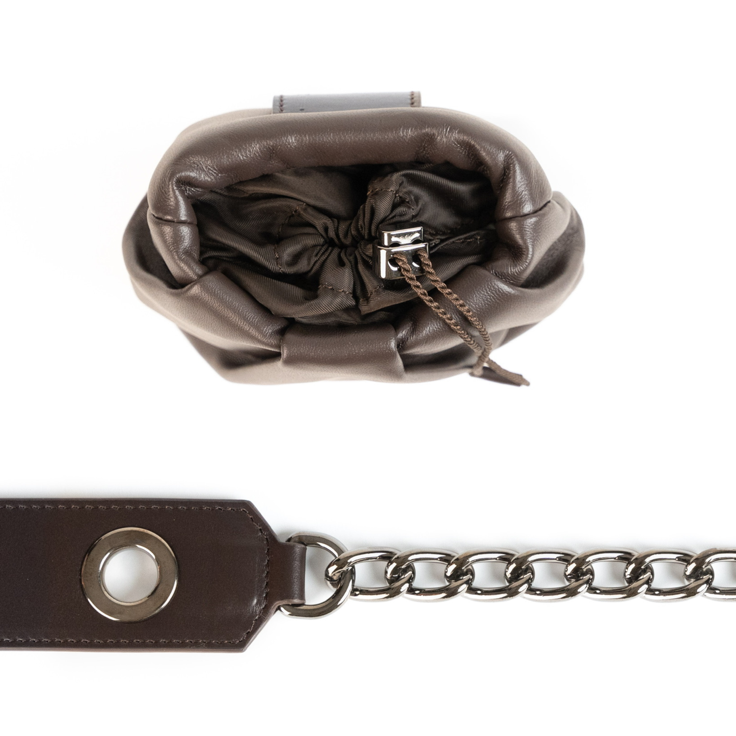 The Body Bag Moka - Cintura e Pochette S