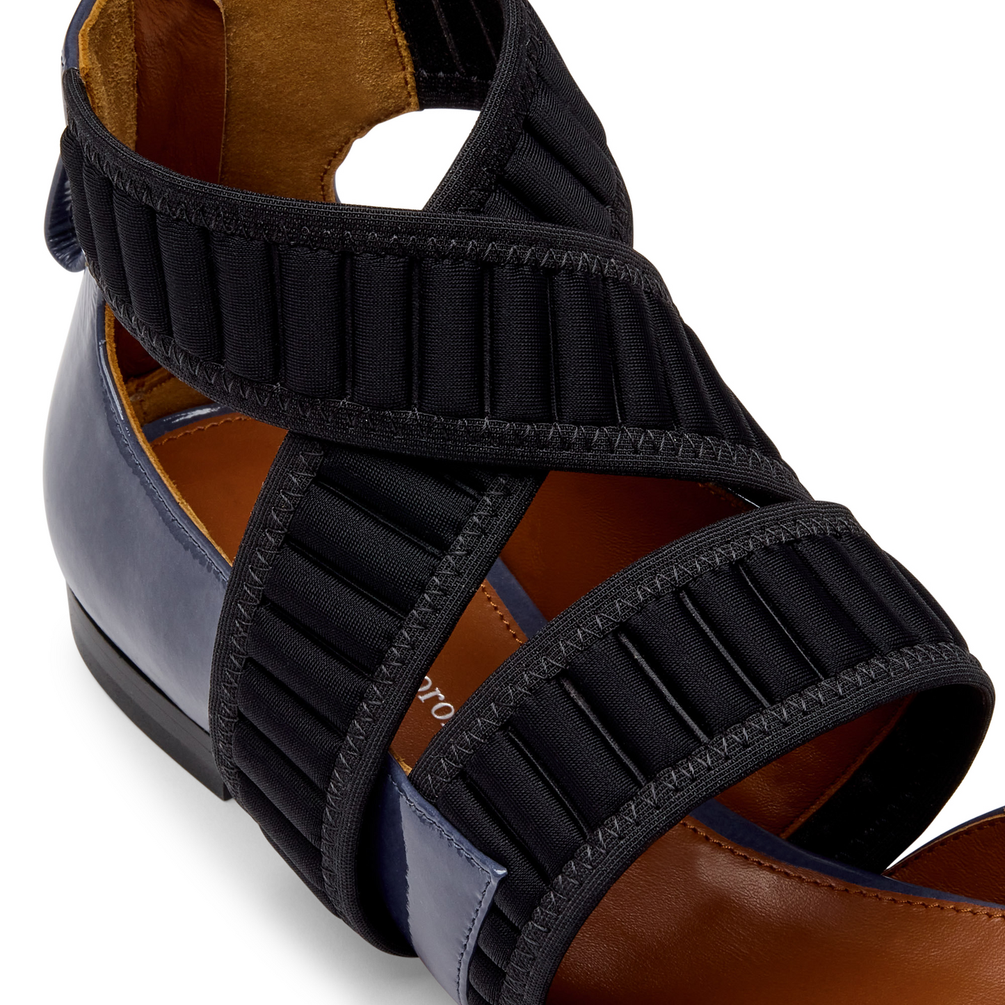 Ballerina Cadorna Cerulean Patent