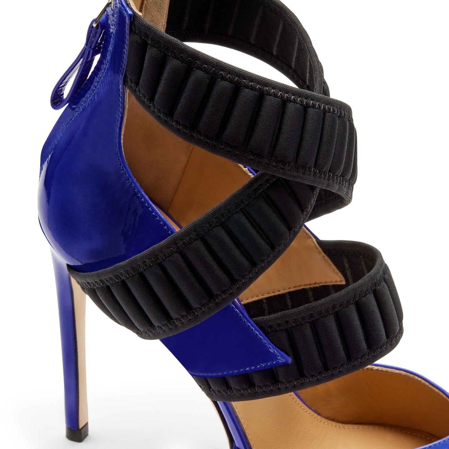 Sforza Patent Leather Pumps Imperial Blue