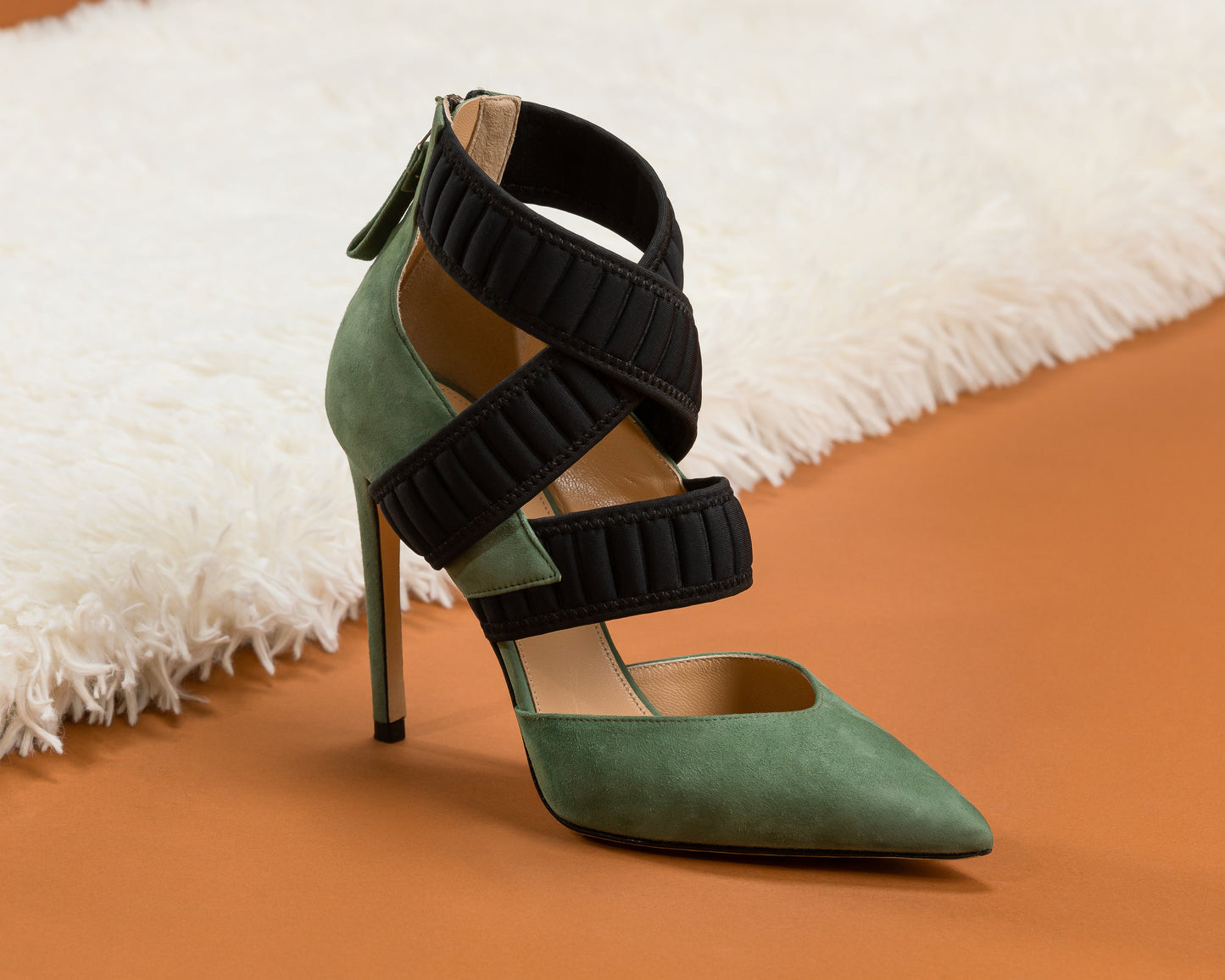 Décolleté Sforza Suede Genepy