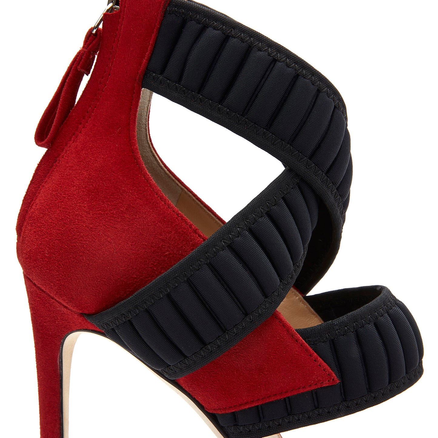 Sforza Red Suede Pumps