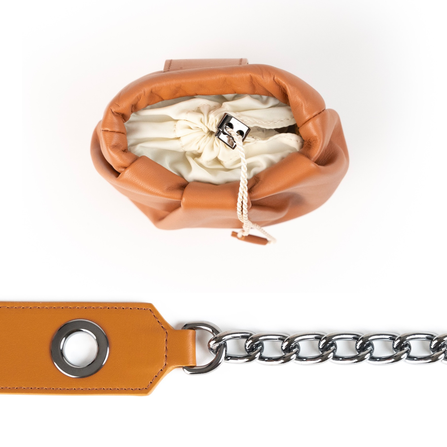 The Body Bag Cammello - Cintura e Pochette S