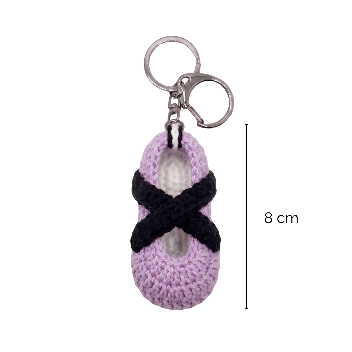 Lilac Sneakerina Crochet Charm