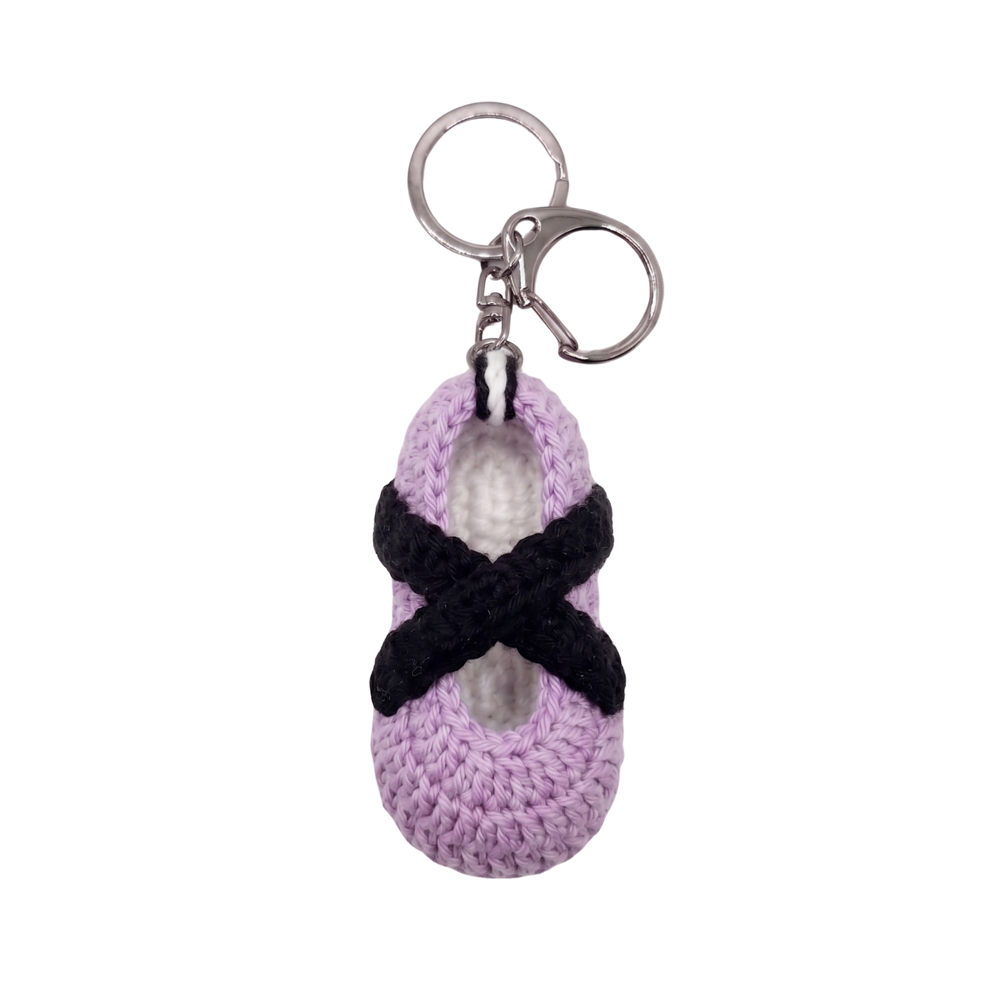 Lilac Sneakerina Crochet Charm