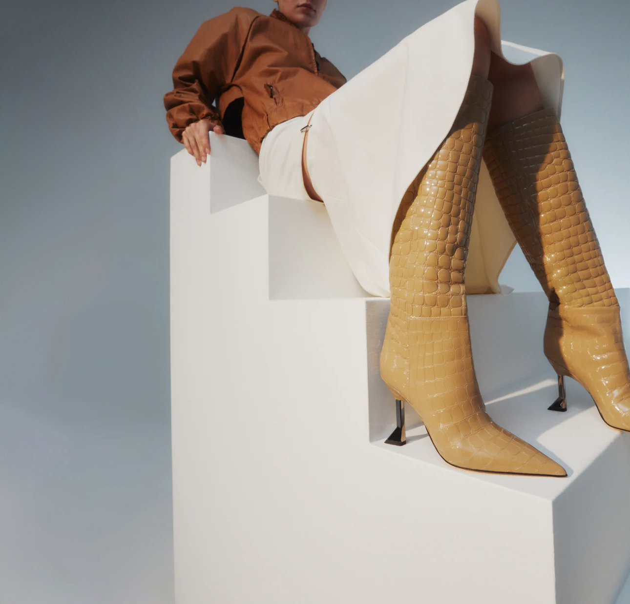 앰버 샌드 부츠