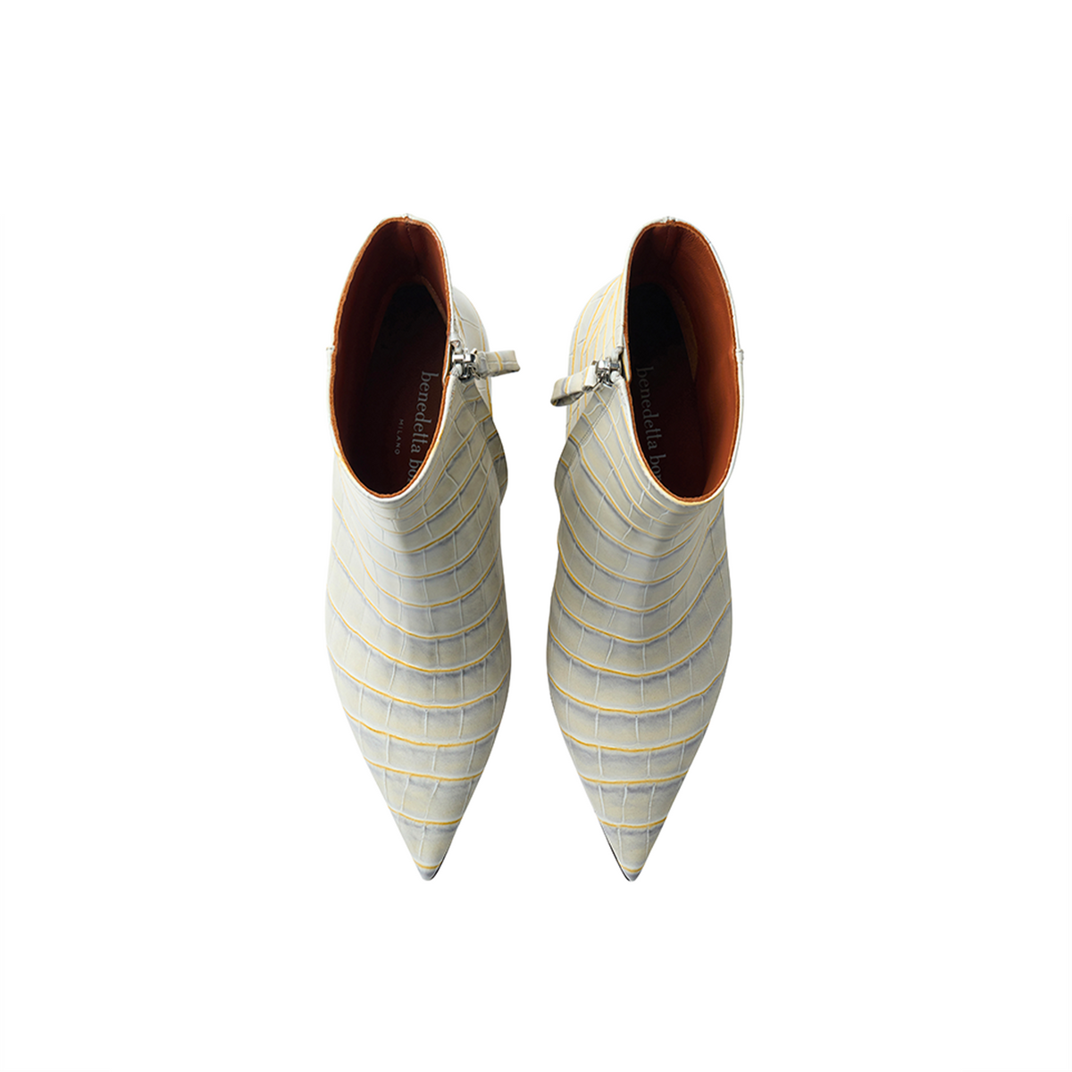 Aretha Ankle Boot - Iris Croc