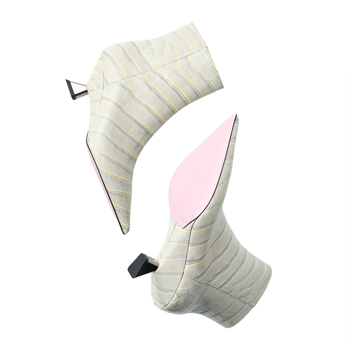 Aretha Ankle Boot - Iris Croc
