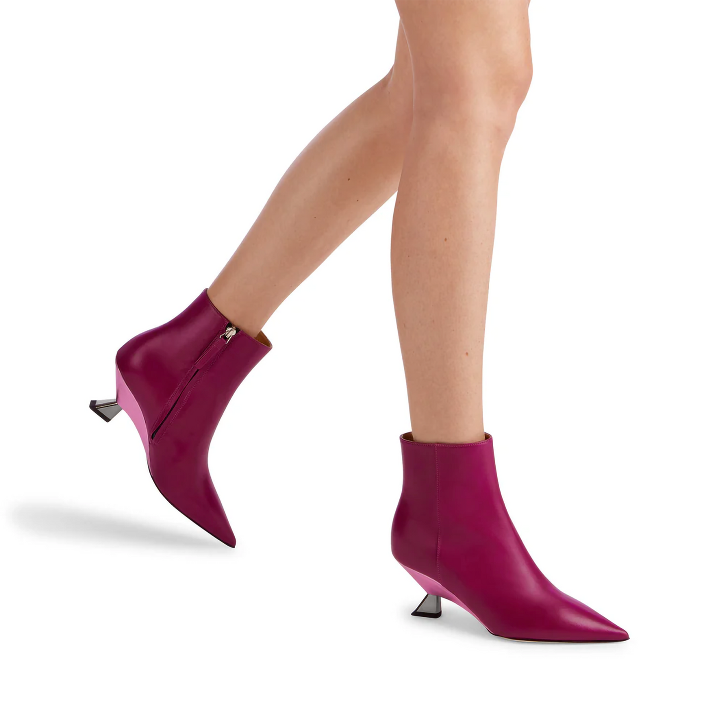 아레사 핑크 부츠