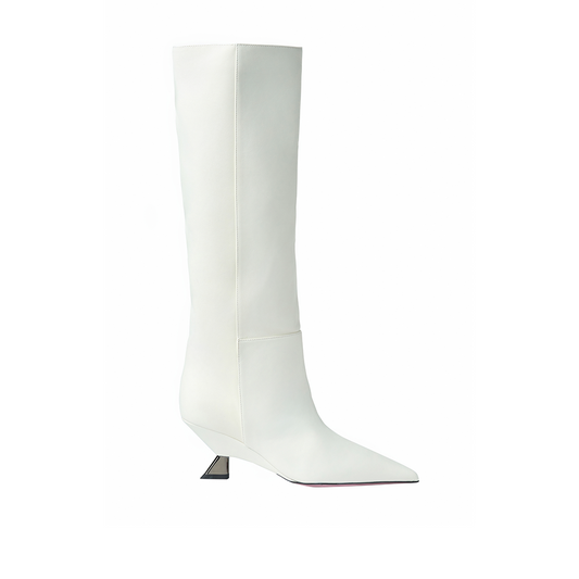 Ashley Boot - White