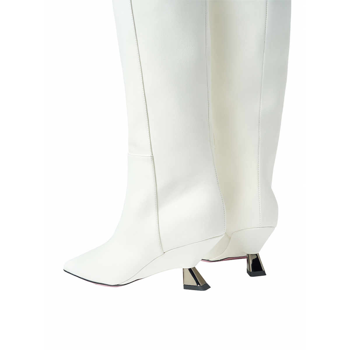 Ashley Boot - White