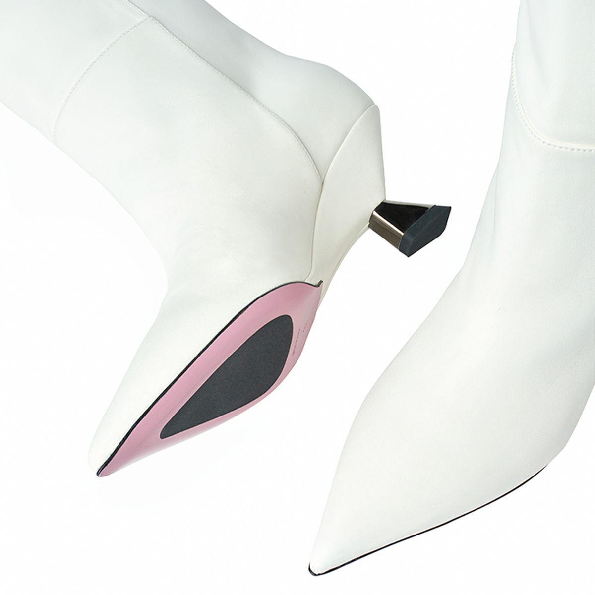 Ashley Boot - White
