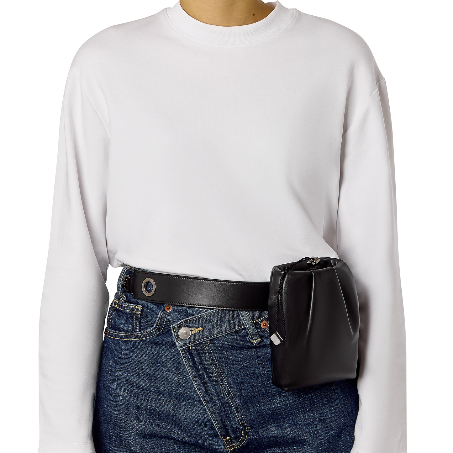 The Body Bag Nero - Cintura e Pochette S