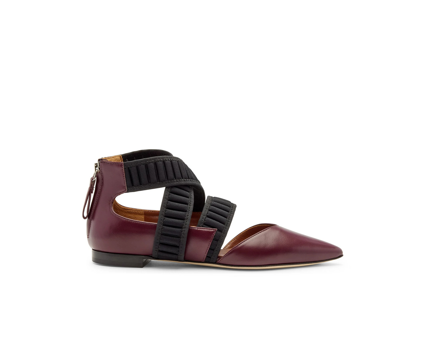 Cadorna Bordeaux Ballet Flat