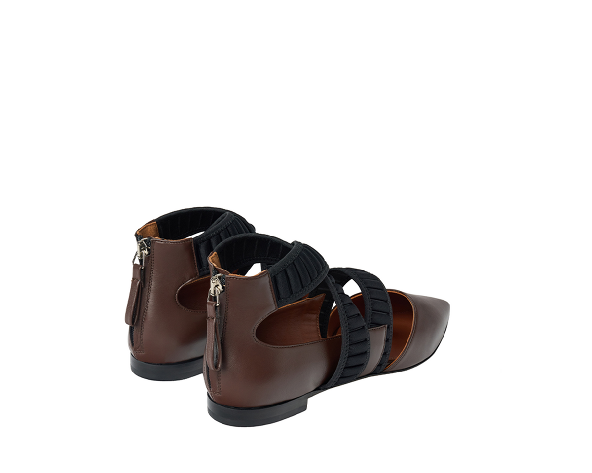 Cadorna Ballerina - Brown
