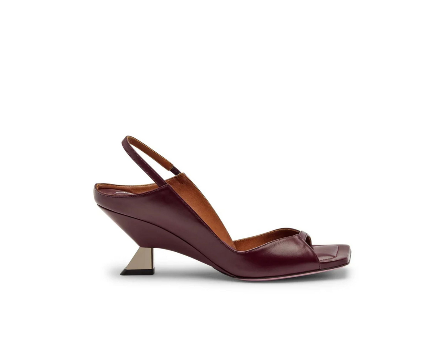 Nora Burgundy Sandal