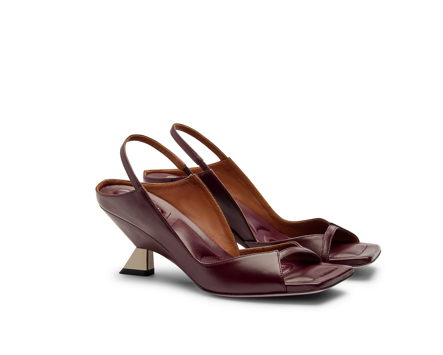 Nora Burgundy Sandal