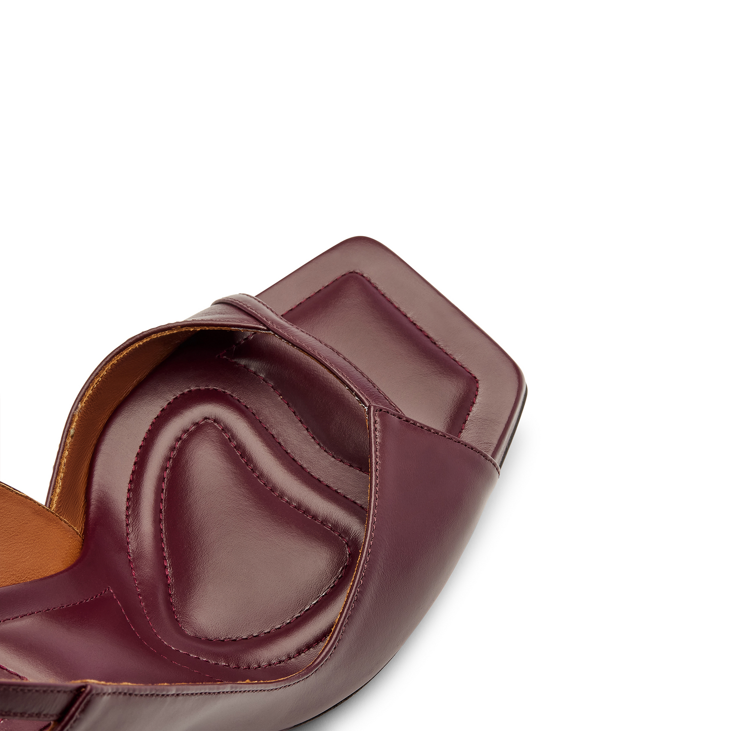 Nora Burgundy Sandal