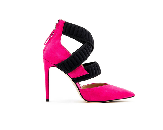 Décolleté Sforza Camoscio Fucsia