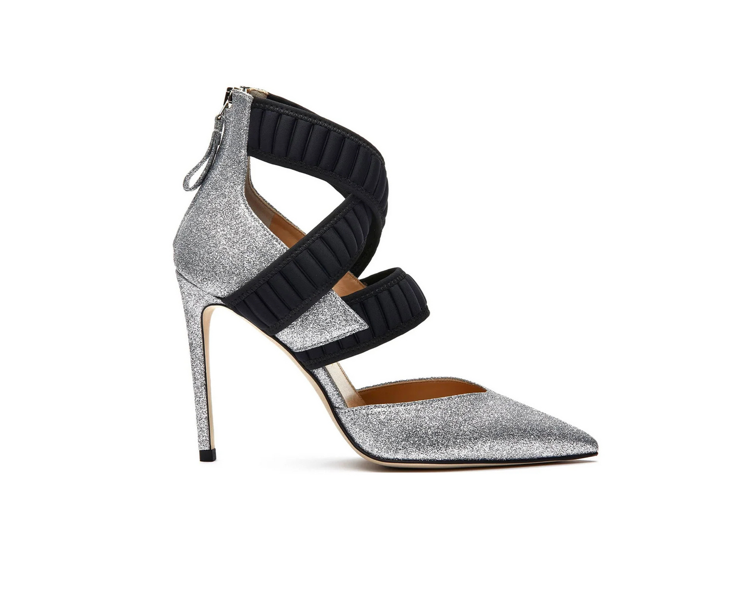 Décolleté Sforza Glitter Argento