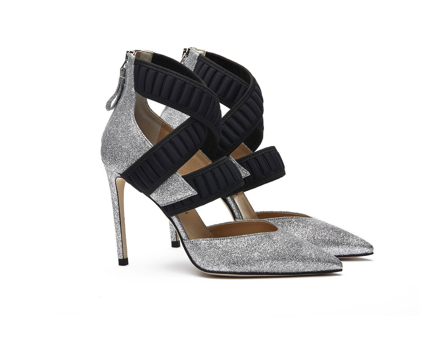 Décolleté Sforza Glitter Argento