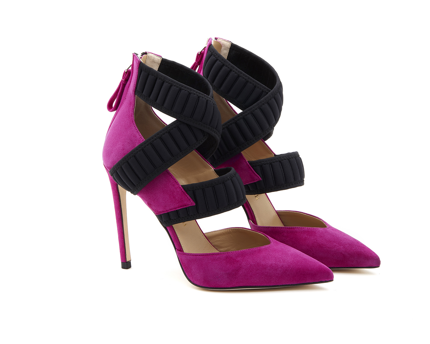 Décolleté Sforza Camoscio Orchid