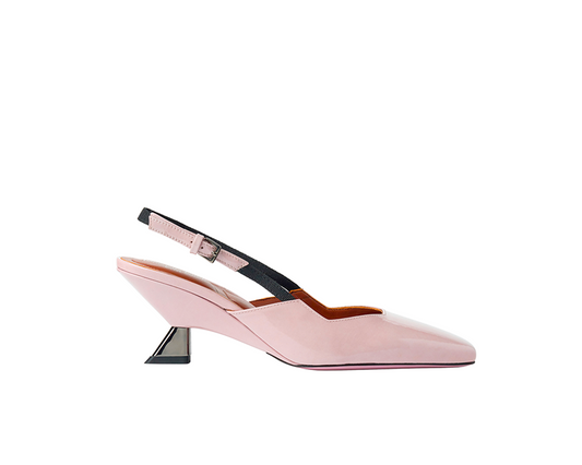 Sofia Slingback - Magnolia Patent Leather