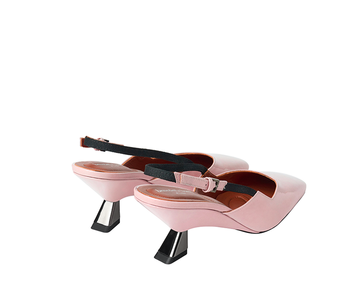 Sofia Slingback - Magnolia Patent Leather