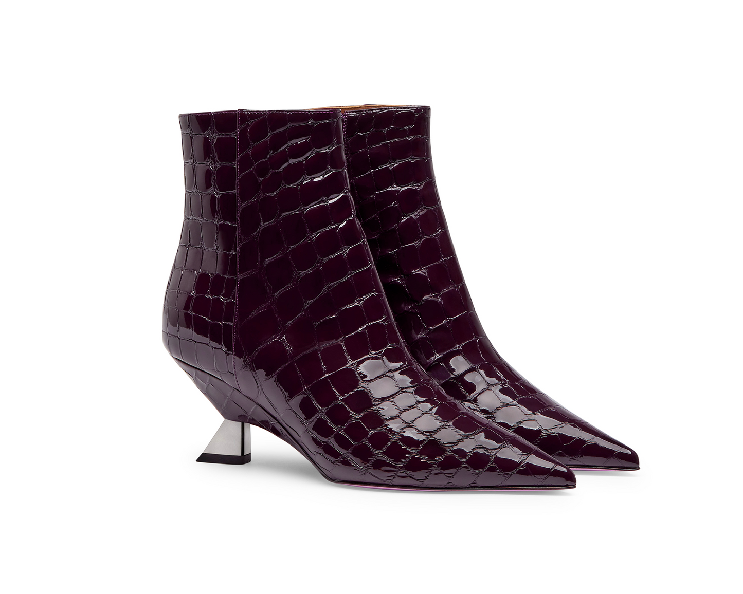 아레타 코코 플럼 앵클부츠