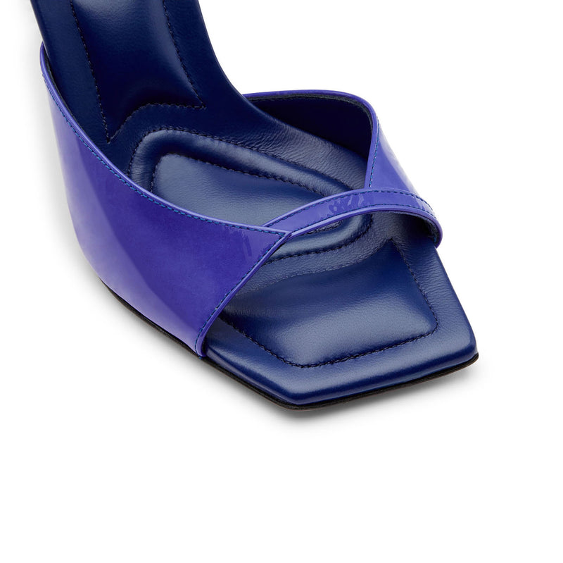 Sandalo Luce Vernice Blu Impero