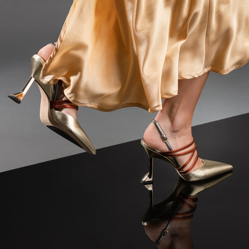 Slingback Molly Gold