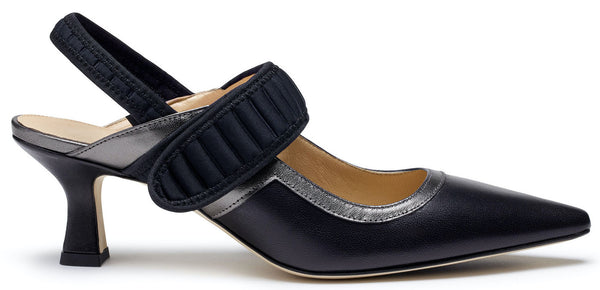 Slingback Baby Anthracite
