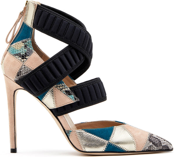 Pump Sforza Patchwork Nude