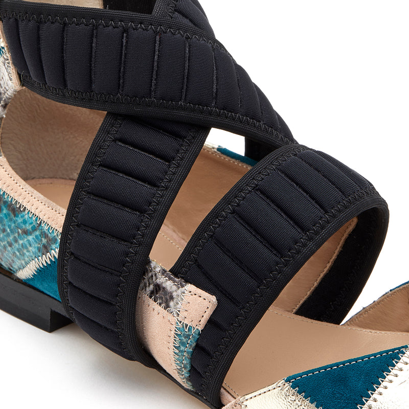 Ballet flat Cadorna Patchwork Nude
