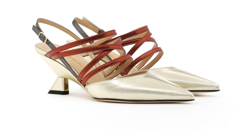 Slingback Jessy Gold