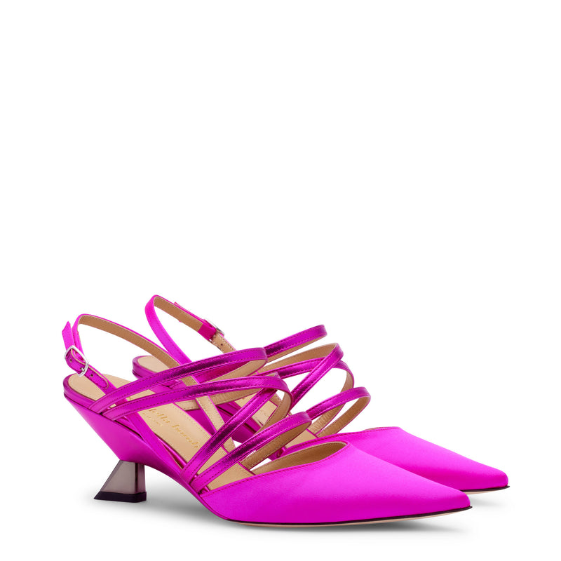 Slingback Jessy Fucsia